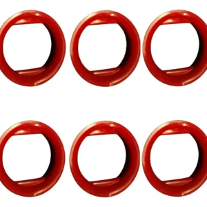 1 Jogo de Caçapa Plástica Gulosa Oval Para Sinuca/Bilhar