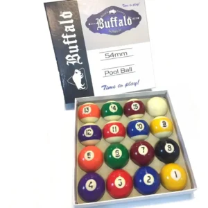 Jogo de Bolas Importadas Numeradas Buffalo 54MM